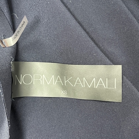 NORMA KAMALI Kulture Rectangle Jog jumpsuit kimono sleeve deep v-neck, size XS - Picture 3 of 13